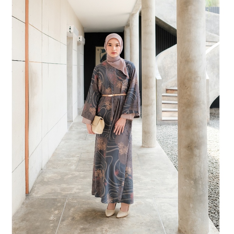 ZM Zaskia Mecca - Luny Navy Gamis - Jelita Indonesia - Edisi Maluku