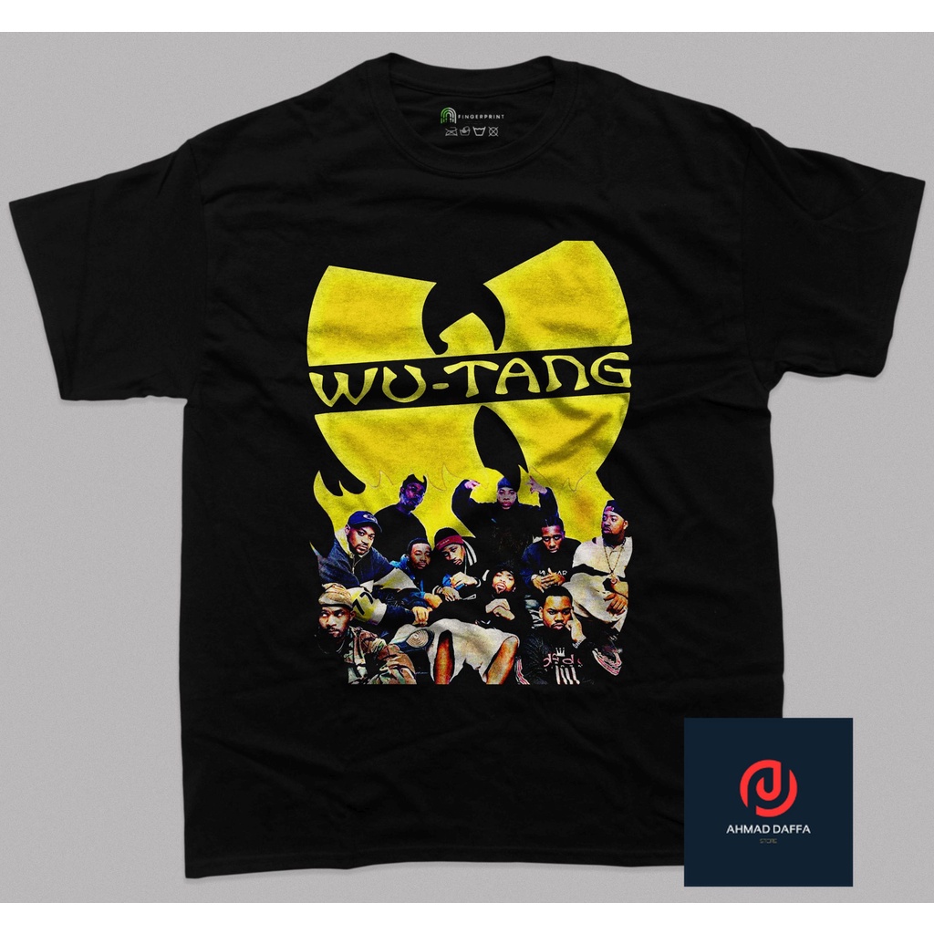 VINTAGE - Wutang T-Shirt - Baju - Kaos - Baju Kaos Vintage - Cotton Combed 24s