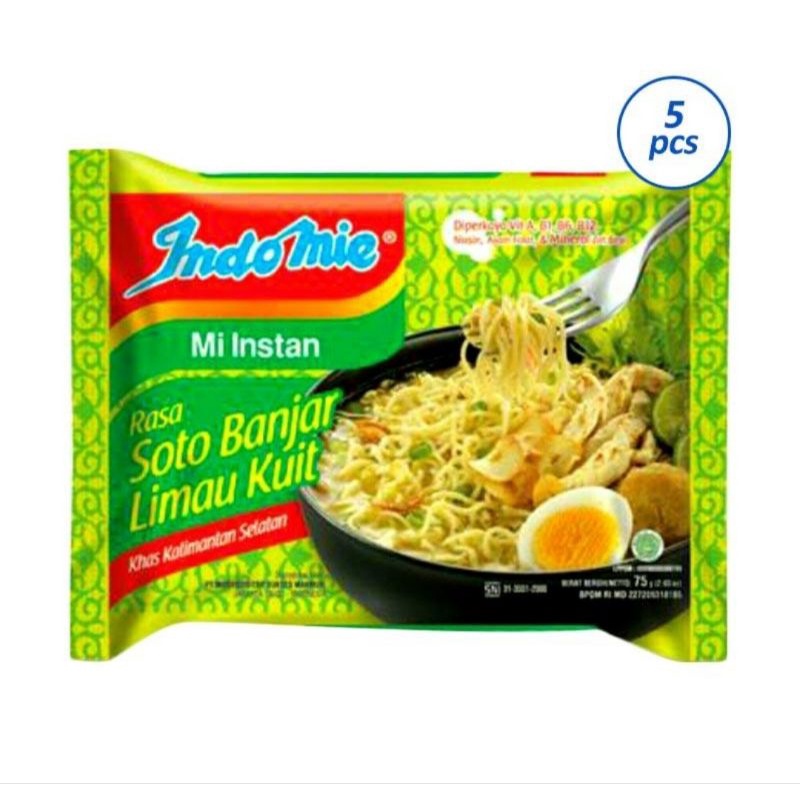 Indomie Soto Banjar Limau Kulit 5 PCS