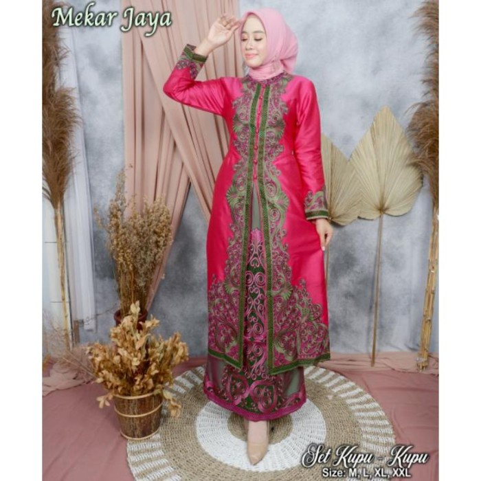 

Baju Kebaya Wanita Cantik !!! Original Modern Pesta Wisuda Set Rok - 1, M