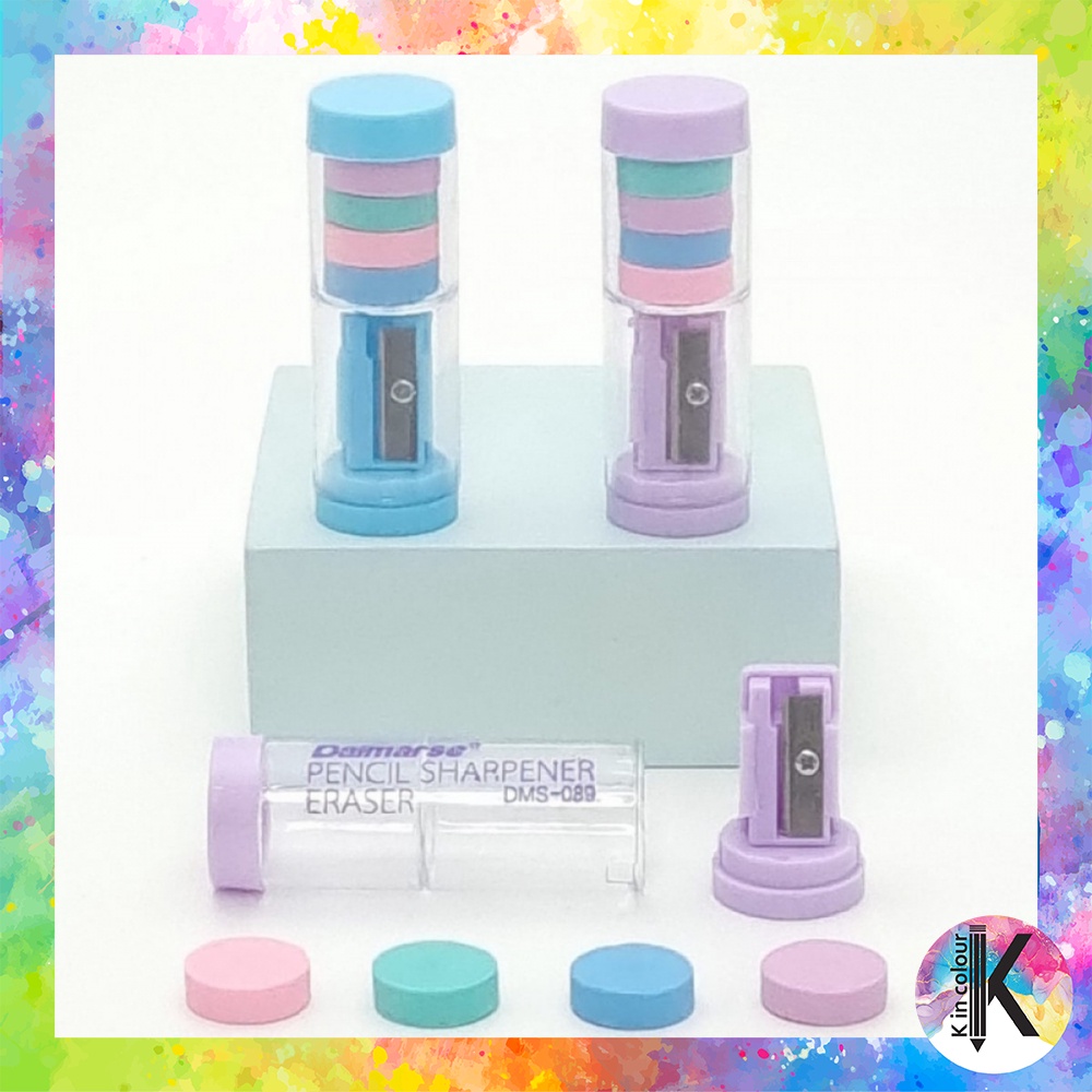

Penghapus Rautan Eraser Sharpener 2 in 1