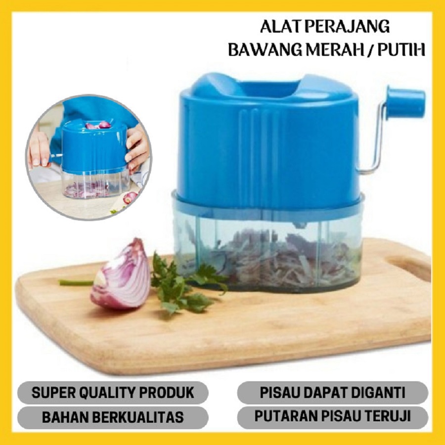 Alat Perajang Bawang Manual Pemotong Pengiris Bawang Merah Onion Slicer