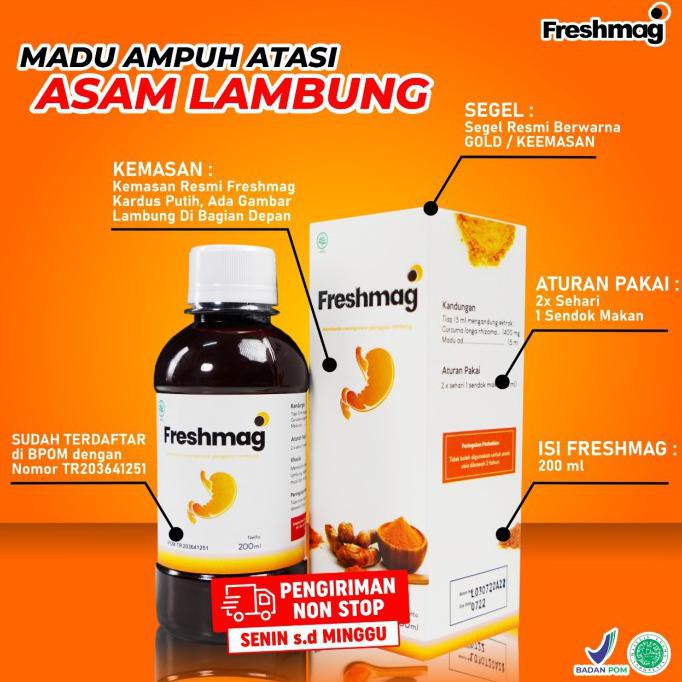 

FRESHMAG BTL 200ML MADU ASAM LAMBUNG
