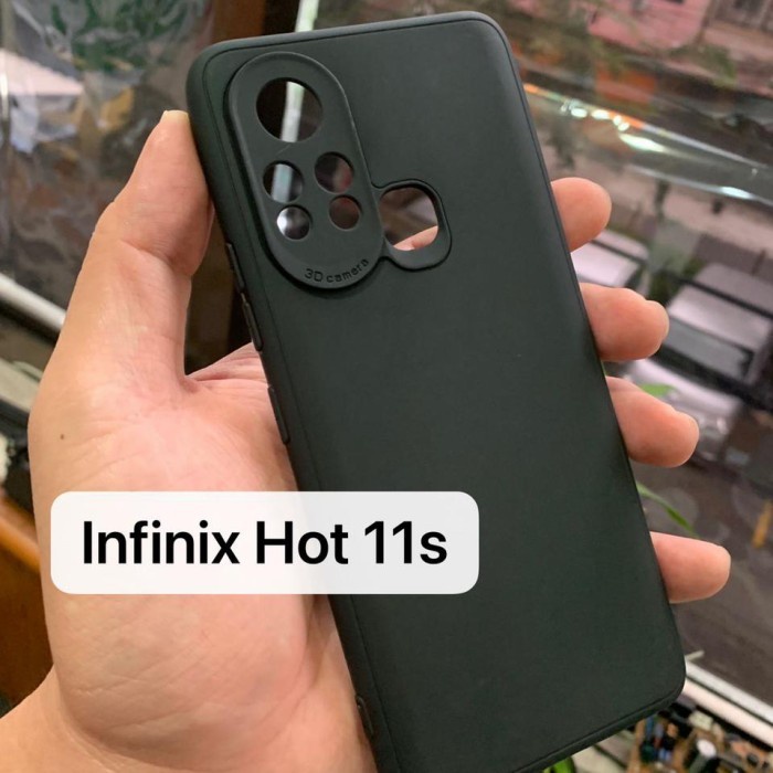 Casing Case Infinix Hot 11S Softcase Slim Matte Pelindung Kamera