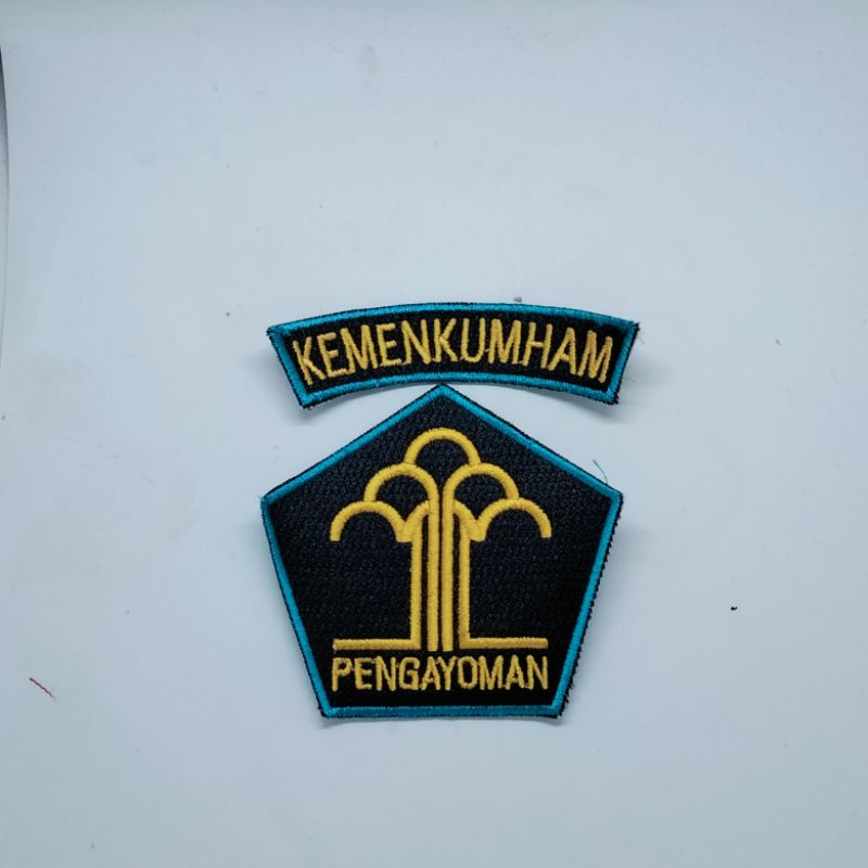 Bordir Bordir Logo Bordir PDH Kemenkumham / Logo PDH Kemenkumham / Bordir Logo Kemenkumham / Bordir 
