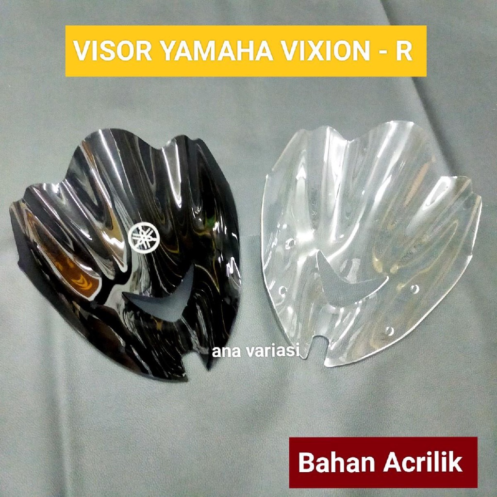 visor Yamaha Vixion r visor Vixion r Transformers bahan Acrilik visor motor Yamaha Vixion r