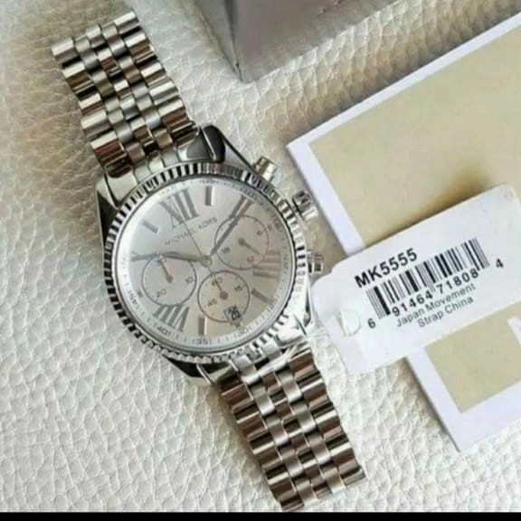 New Watch/ [ ORIGINAL 100% ] JAM TANGAN MICHAEL KORS ORIGINAL MK5735 GARANSI 2TH - Silver