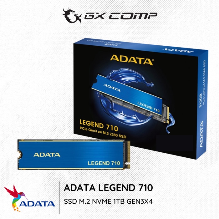 SSD ADATA LEGEND 710 1TB M.2 NVME | SSD M.2 1TB