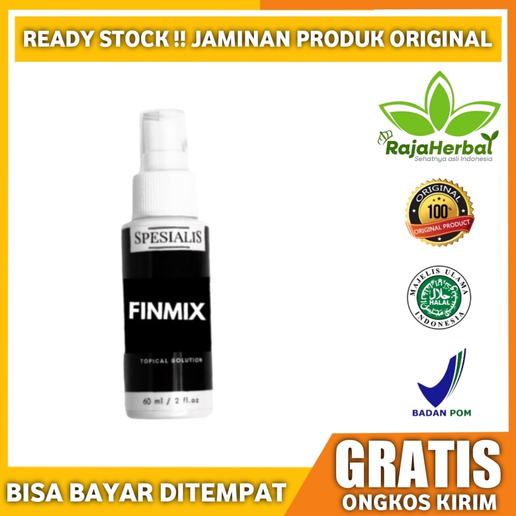 FINMIX HAIR SERUM FINMIX SPESIALIS RAMBUT ORIGINAL ATASI RAMBUT RONTOK