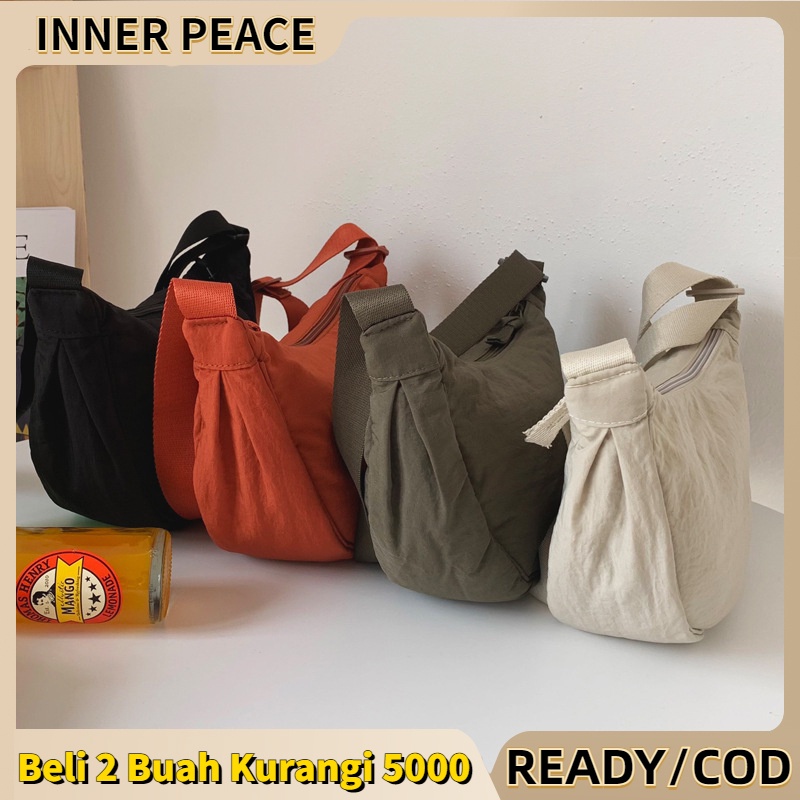 【COD】READY Tas Wanita Tas Bahu  Kanvas Tas Selempang Terbaru Tas uniqlo Kecil Fashion 2023 Tas Wanit