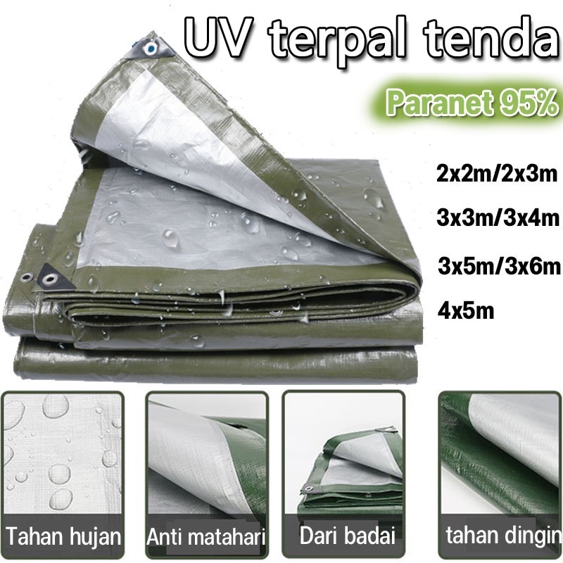 Paranet 95% Anti-UV Terpal Tenda/terpal/terpal serbaguna/Tenda Naungan Kain Tahan Air/Terpal korea u