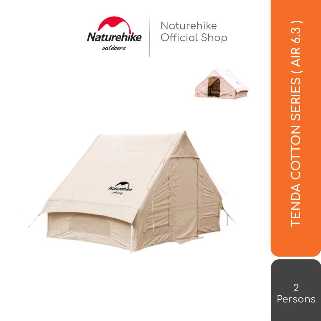 Naturehike Tenda Cotton Series Nh20Zp009 Camping Safari Glamping