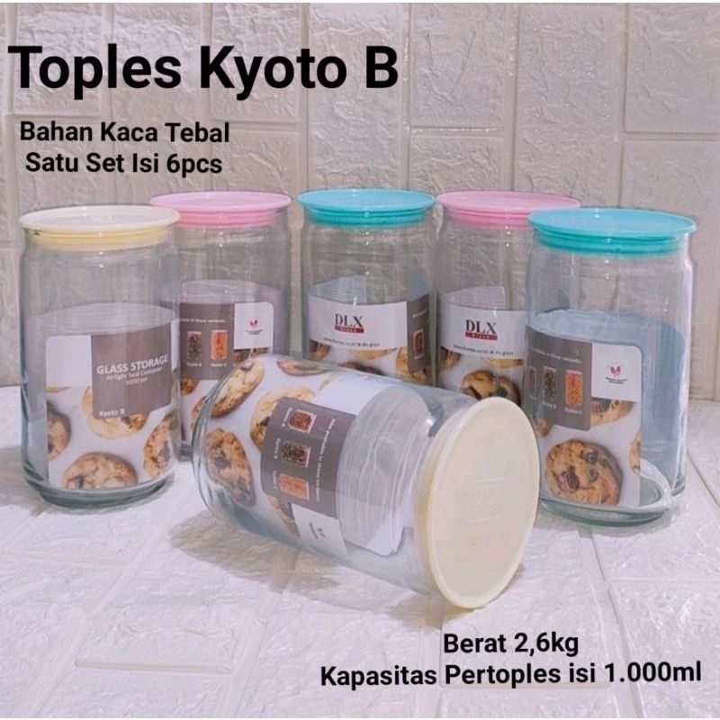 6 Pcs Toples Kyoto B @1000 Ml by DLX