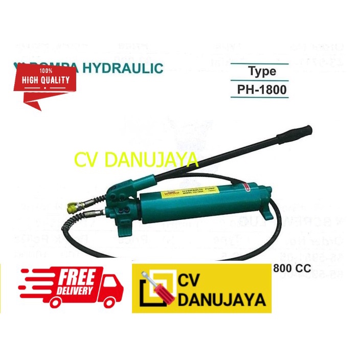 Pompa Hydraulic Kap. 1800 cc - Wipro PH-1800