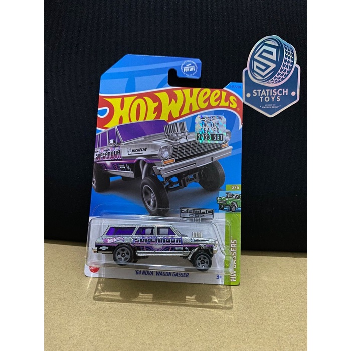 Hotwheels 64 Nova Wagon Gasser Zamac Factory Sealed 2023