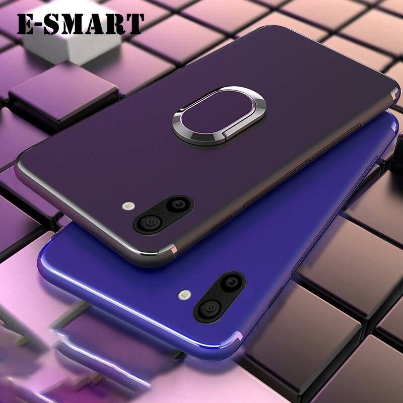 Untuk Sharp Aquos R3 Case Car Stand Holder Built-in Magnetic casing HP Buckle Bracket Finger Metal R