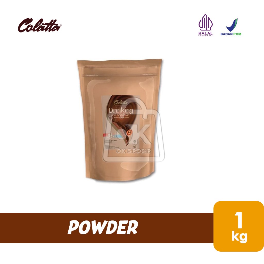 

Minuman Coklat Bubuk COLATTA Drinking Chocolate (Pouch 1 kg)