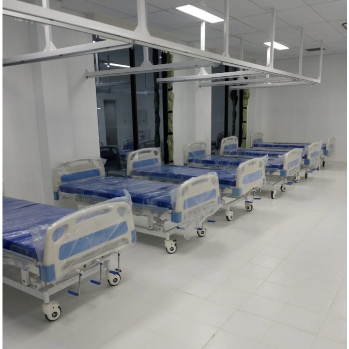 Tempat tidur rumah sakit 3 engkol | bed pasien ranjang 3 crank