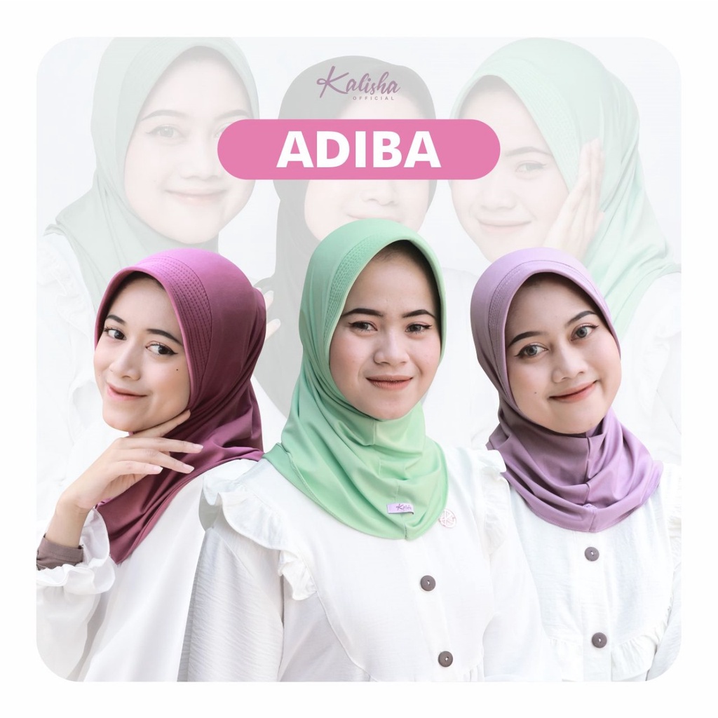 Jilbab Kerudung Hijab BergoInstan Olahraga OOTD Outfit Fashion Wanita Kekinian Hamidah Adiba Pendek 