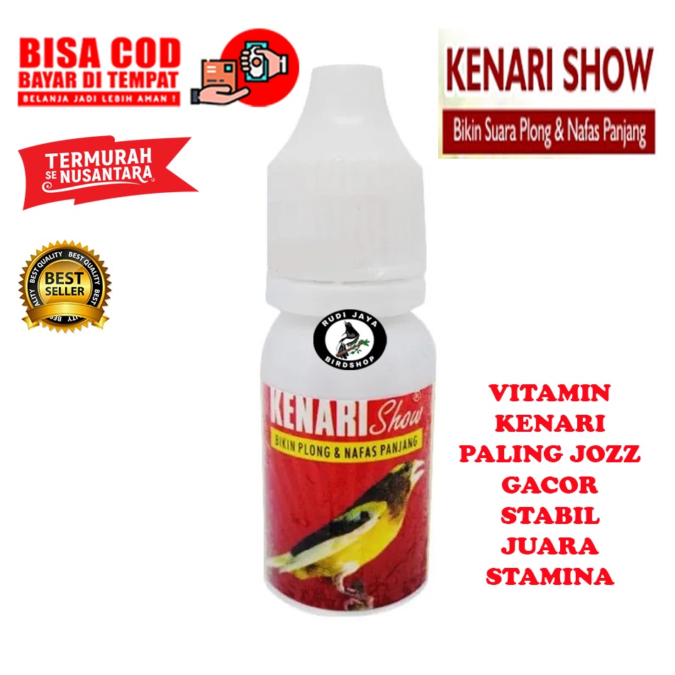 JUAL KENARI SHOW 1 BOTOL SUPER KICAU VITAMIN BURUNG KENARI MENJERNIHKAN SUARA TAMBAH STAMINA SEHAT