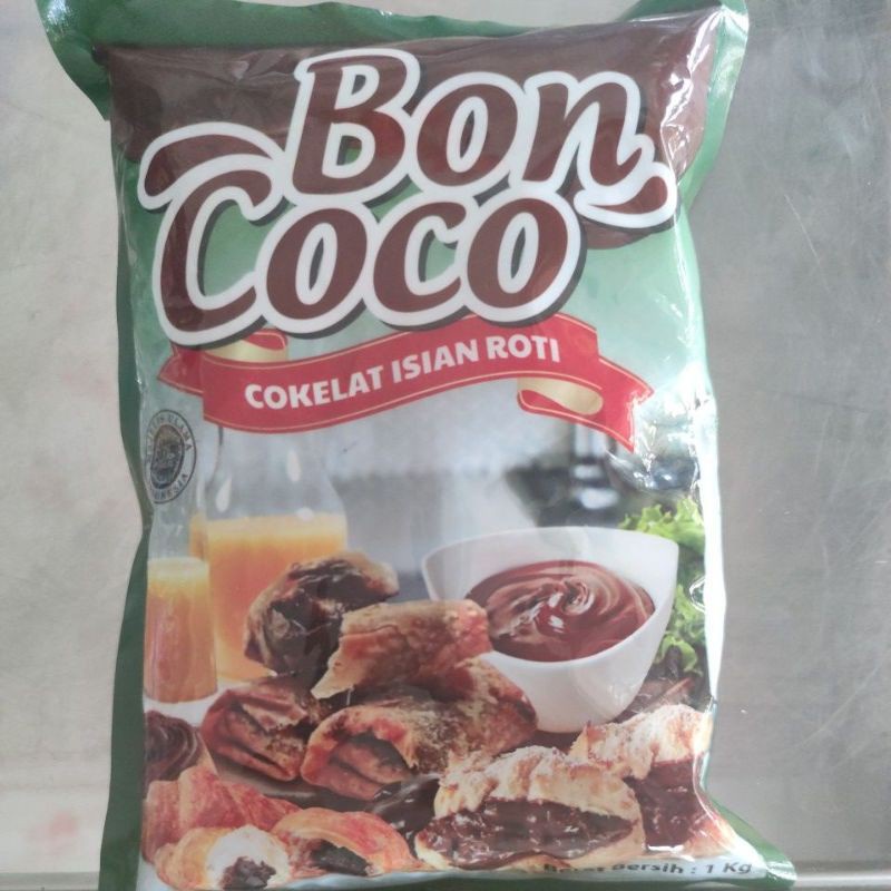 

Bon Coco 1kg Coklat Filling/ Coklat Isian Roti