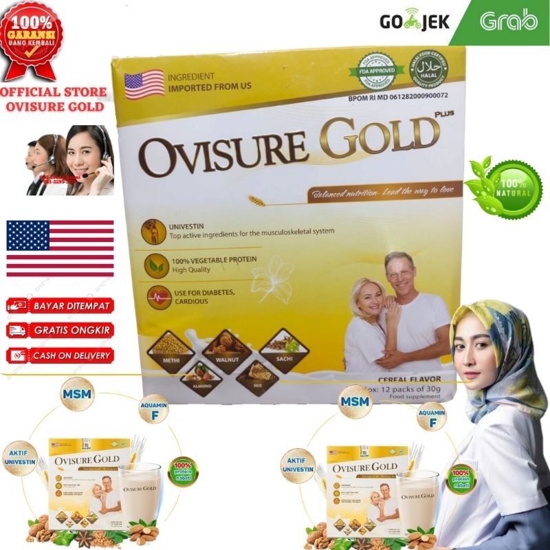 

OVISURE GOLD SUSU VITAMIN TULANG DAN SENDI NYERI OTOT ASTEOPOROSIS OSTEOARTHRITIS