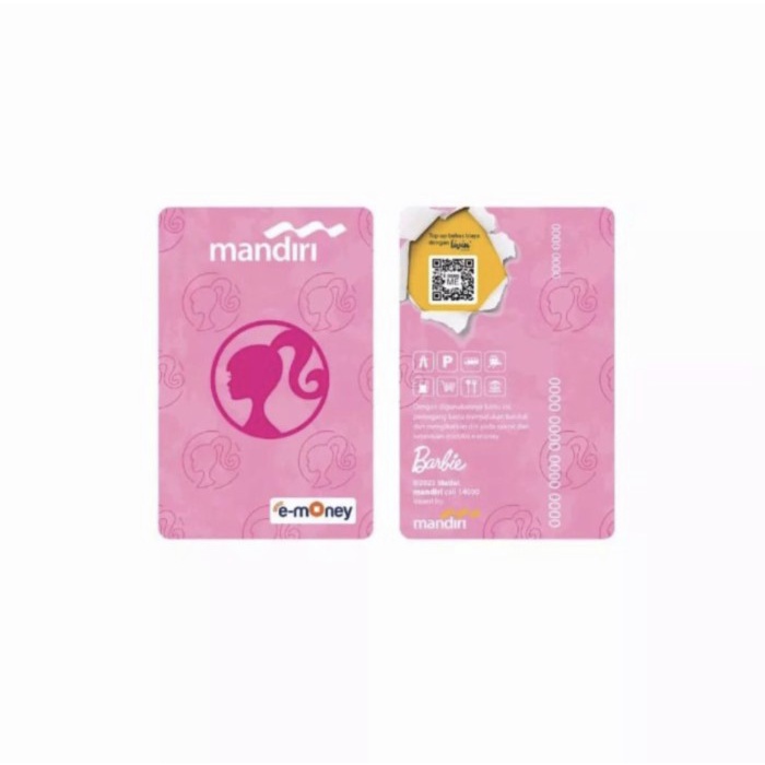 emoney barbie mandiri - Barbie Logo