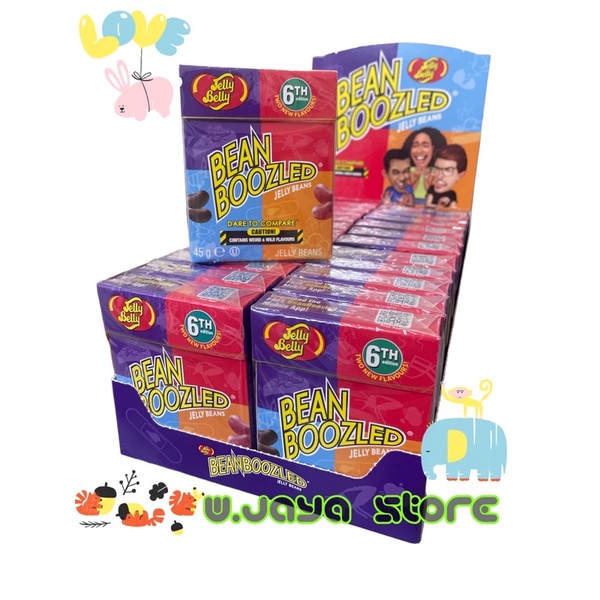 

Bean boozled edisi 6th permen rasa aneh 45g