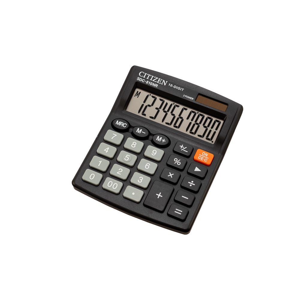 Kalkulator Meja CITIZEN SDC-810NR Office Desktop Calculator 810 NR