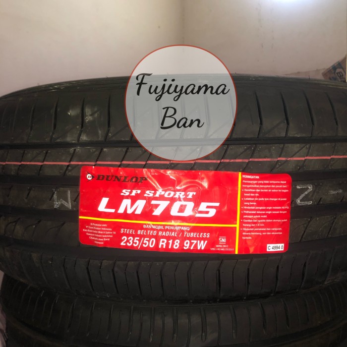 Ban Mobil Dunlop SP Sport LM705 235 50 R18 18 LM 705 Alphard Vellfire