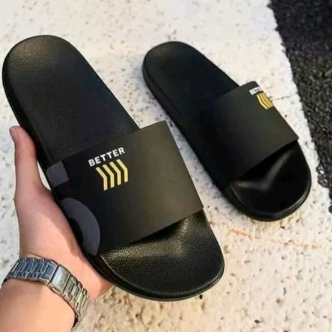 sandal cowok terbaru slop keren kekinian