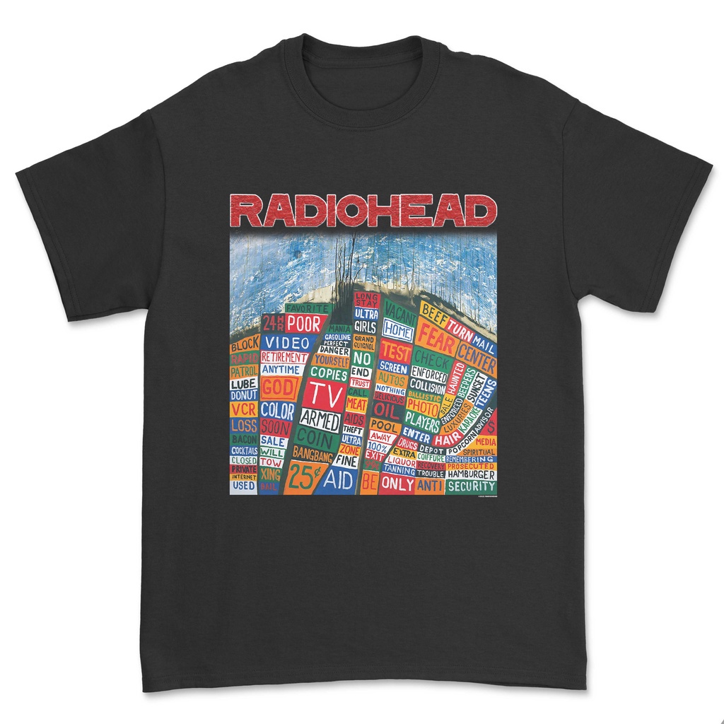 [Biasa] Radiohead - Hail To The Thief - T-Shirt | Pablo Honey tshirt merch poster kaset totebag head