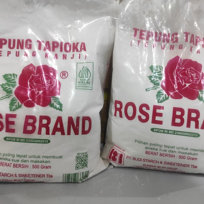 

Tepung Tapioka Rose Brand 500gr