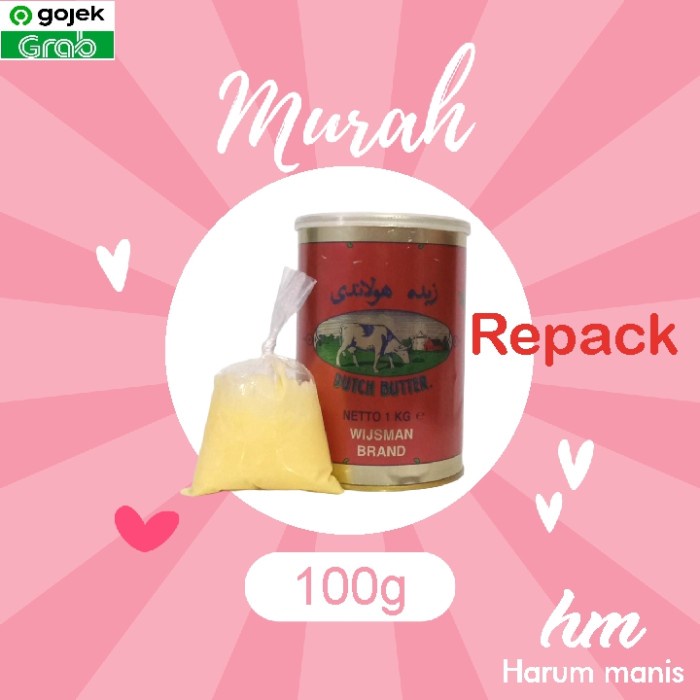 

Wijsman butter 100gr repack / Butter wisman