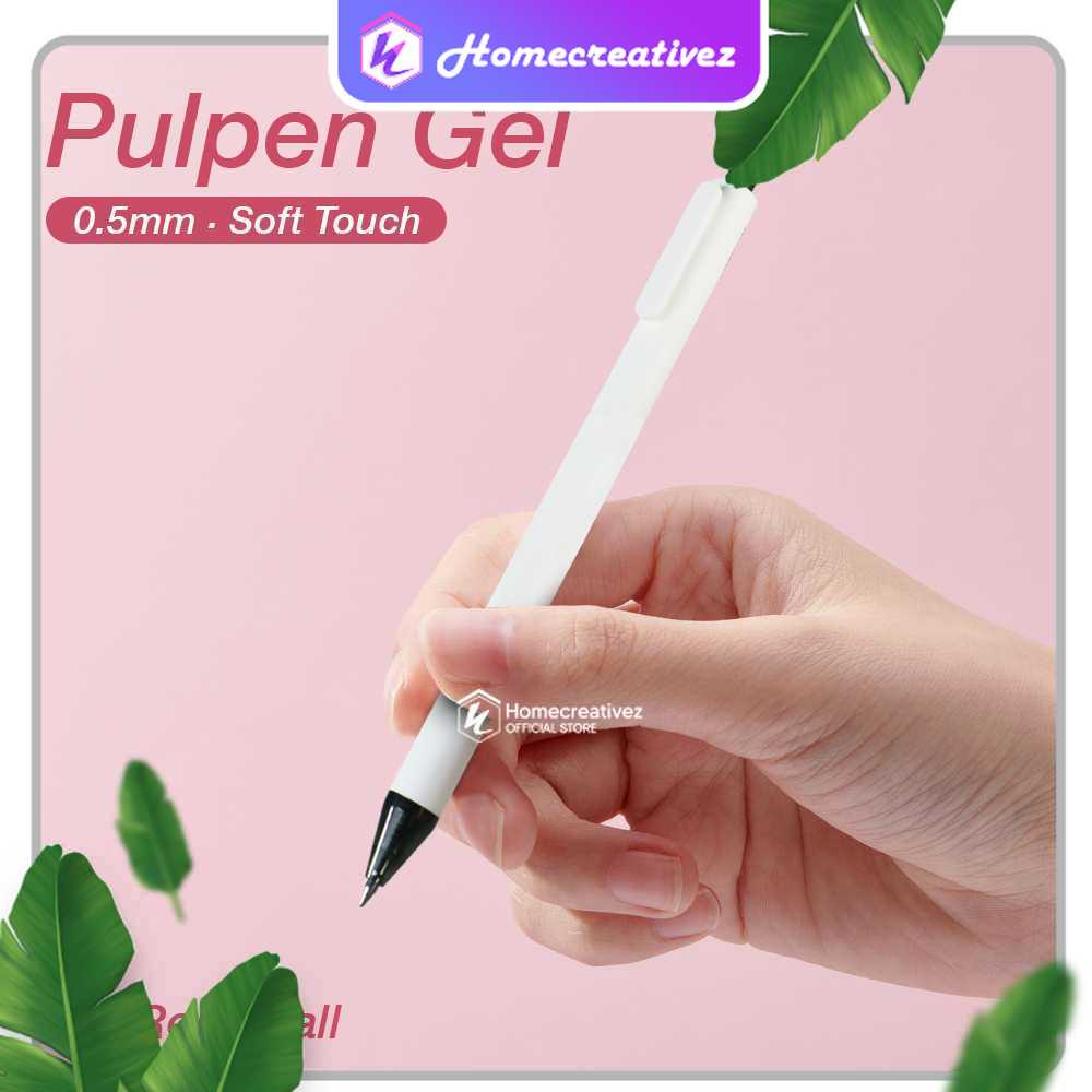 

Kaco PURE Pena Pulpen Gel 0.5mm Soft Touch Candy Tinta Hitam 1 PCS - K1015