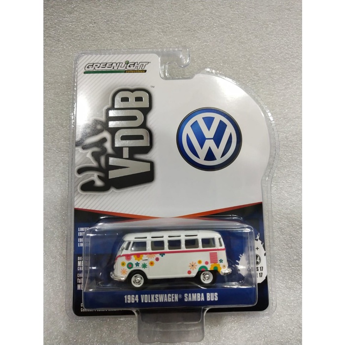 GREENLIGHT  1964 VOLKSWAGEN SAMBA BUS 36080-B