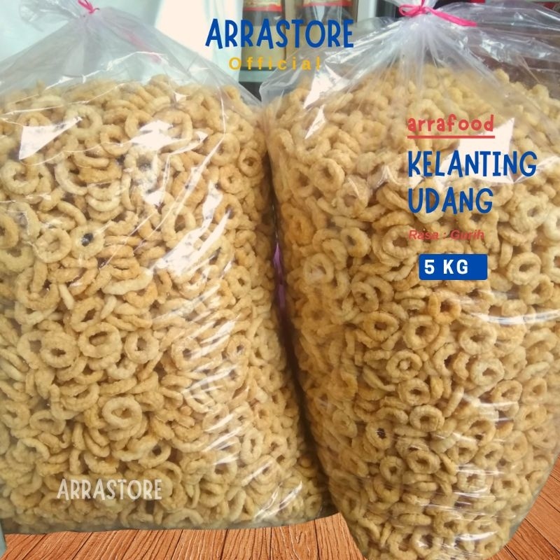 

[5 KG] PROMOO!! PAKET USAHA Kelanting Udang Asli Lampung