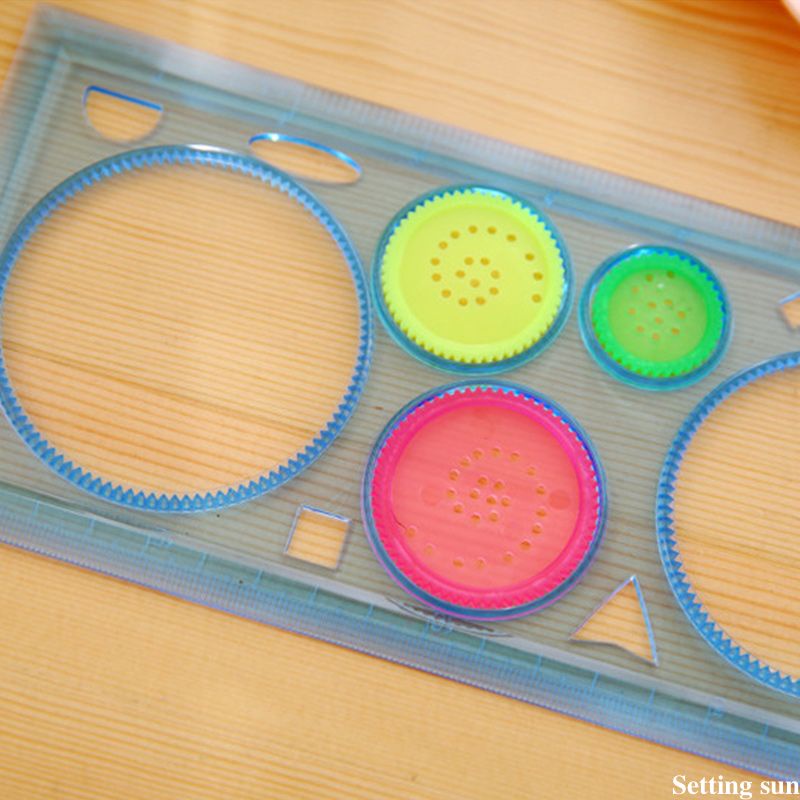 

Teka-teki jigsaw kreatif untuk siswa anak-anak 4 warna teka-teki jigsaw transparan dengan penggaris templat netral-TN