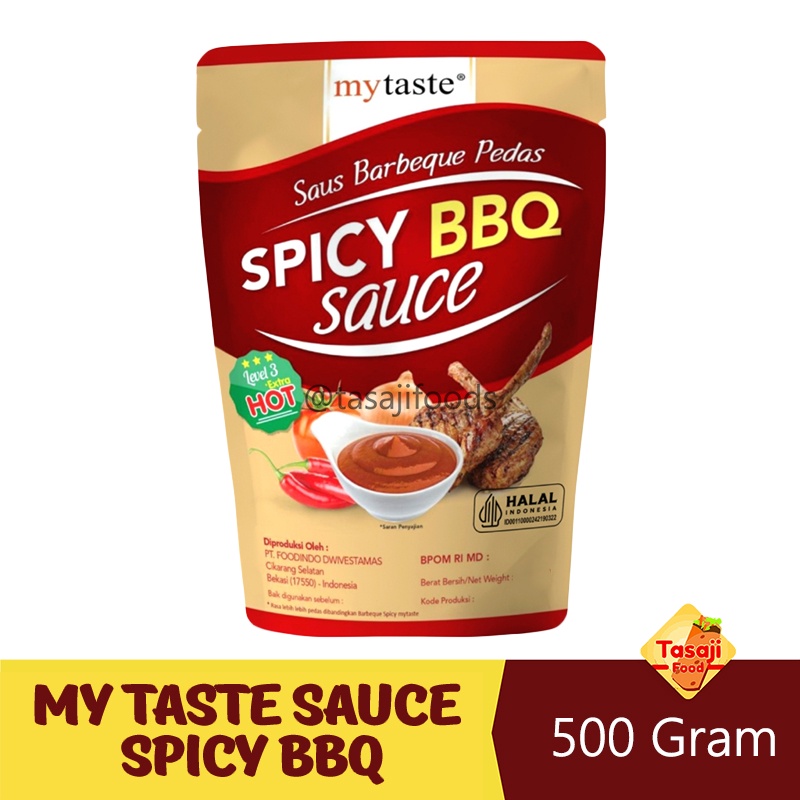 

My Taste Saus Spicy BBQ LV3 500gr - Saus Barbeque Pedas