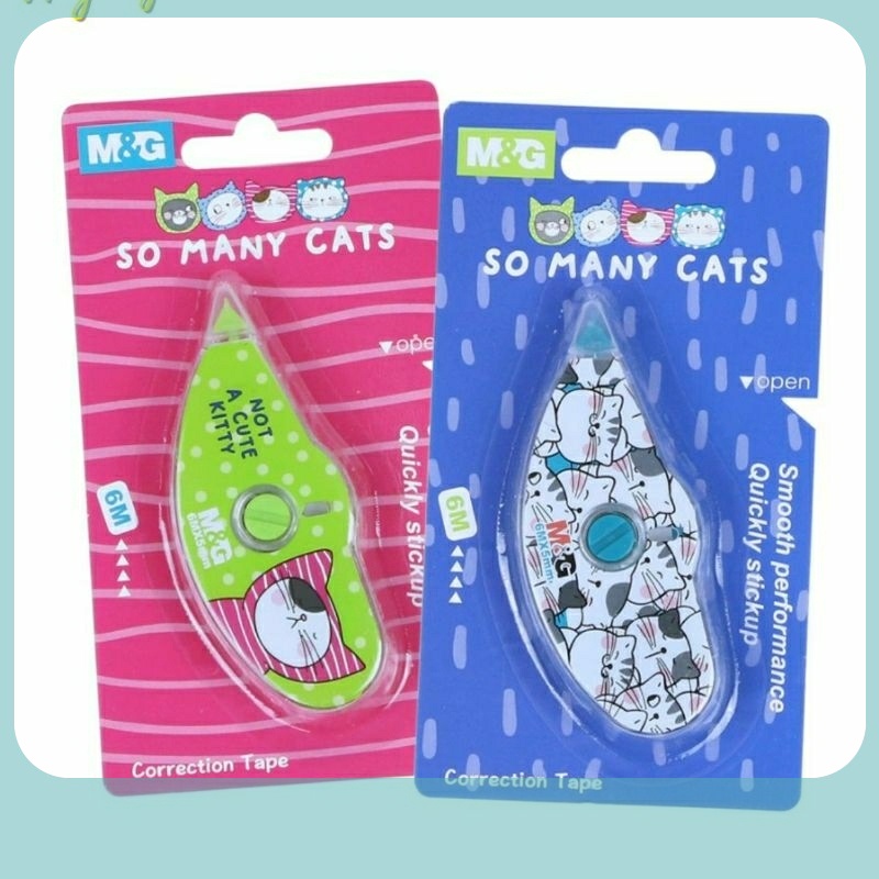 

M&G Correction Tape So Many Cats 5mmx6m ACT11874