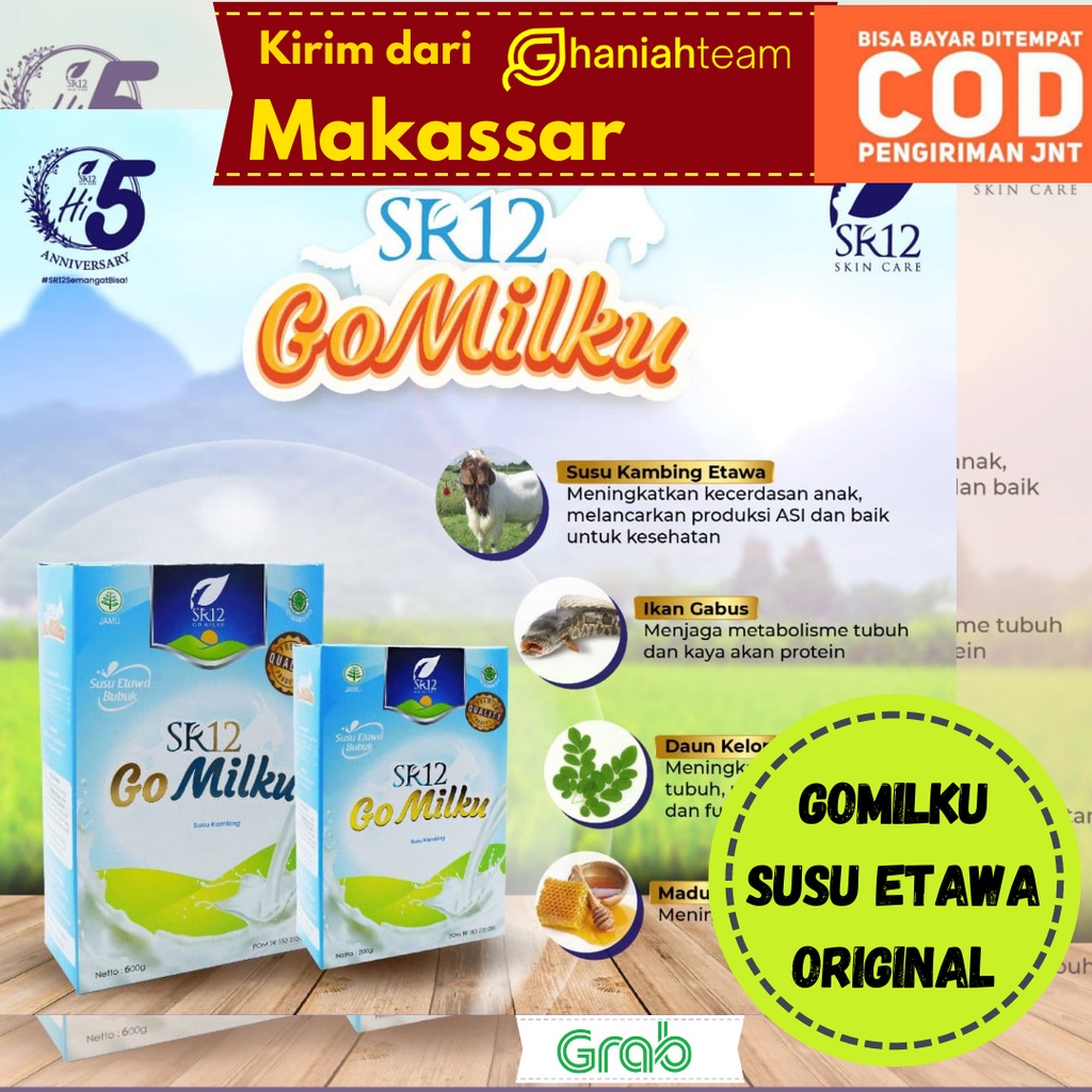 

SR12 HERBAL MAKASSAR GOMILKU SUSU KAMBING ETAWA 600GR