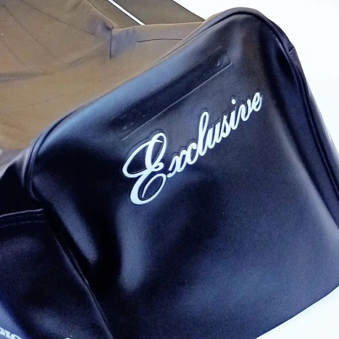 Ratn cover kulit jok panjang exclusive vespa px pxe exclusive 2 cap gajah