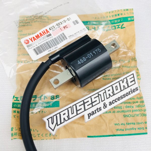 Ready Ignition Coil Koil Yamaha YZ125 YZ 125 Garputala Moric JF2 Kurabe Original YGP Japan 4SS823100