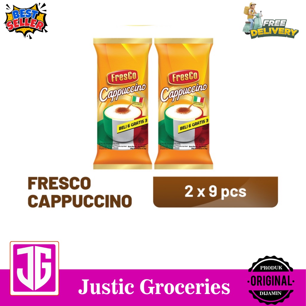

FRESCO Cappuccino 2 Bag (9 x 25 gr)