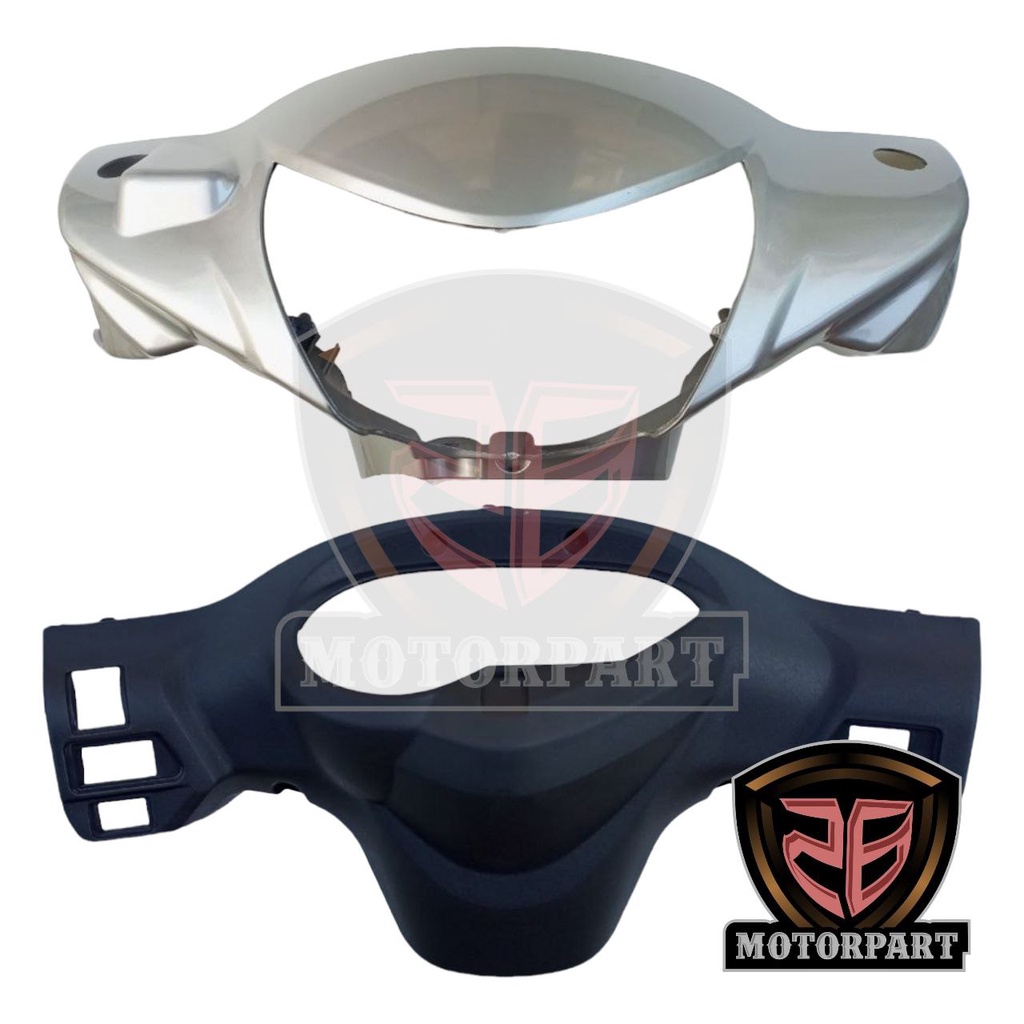 BATOK TOTOK DEPAN BATOK BELAKANG SMASH 110 NEW SMASH NEW WARNA SILVER