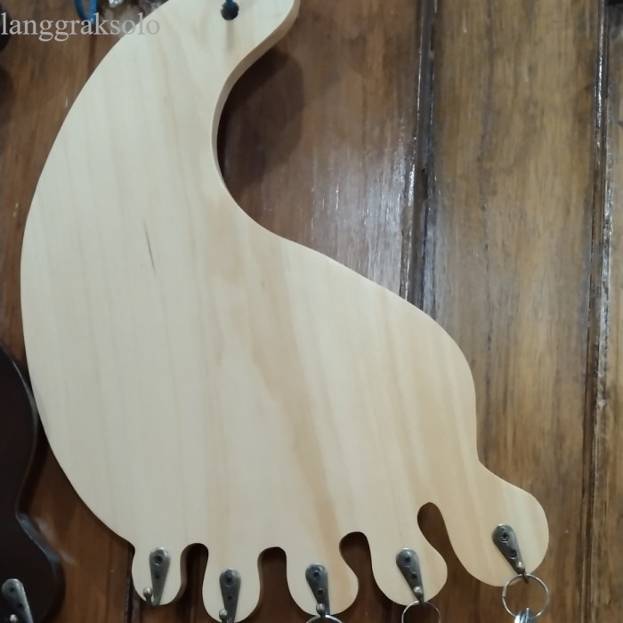 

Tempat Kunci / Gantungan Kunci / Rak Kunci bentuk kaki / Key Holder - G. Kaki Natural murah