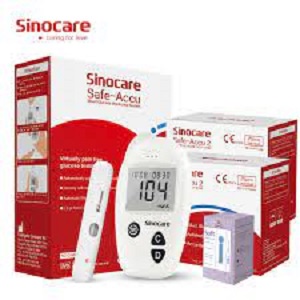 Sinocare Safe-Accu 2 Alat Cek Gula Darah Test Uji Glucose Safe Accu 2 EasyTouch Nesco GlucoDr Omron