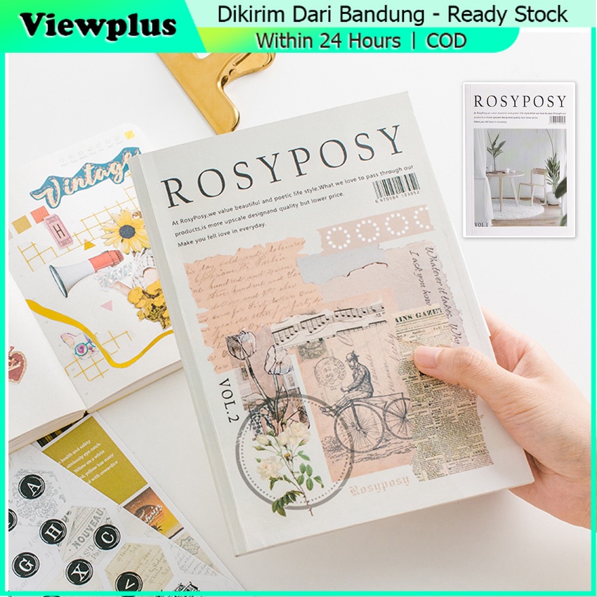 

My Magazine A5 notebook stiker dekorasi planner journal - stickers korea lucu