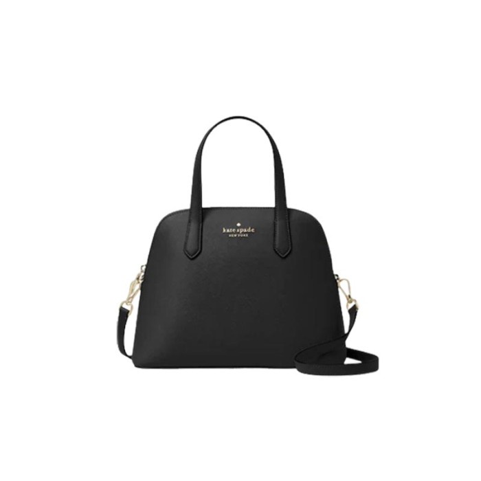 Tas Wanita Cewek Perempuan KS Schuyler Medium Dome Satchel Bag - Black 100% ORIGINAL