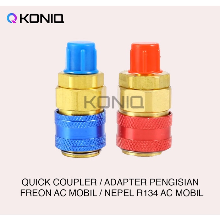 MK16, ADAPTER QUICK COUPLER AC MOBIL R134a / ADAPTOR AC MOBIL R134a / QC12